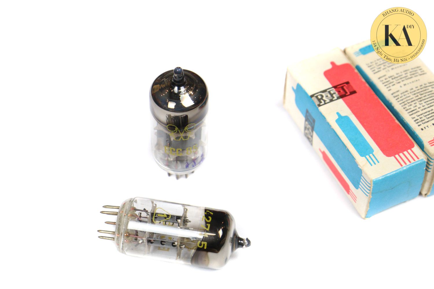 1 Đôi Bóng Đèn ECC85 RFT Khang Audio 0336380099