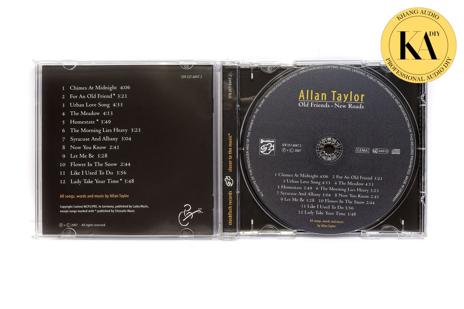 Old Friends - New Roads - Allan Taylor