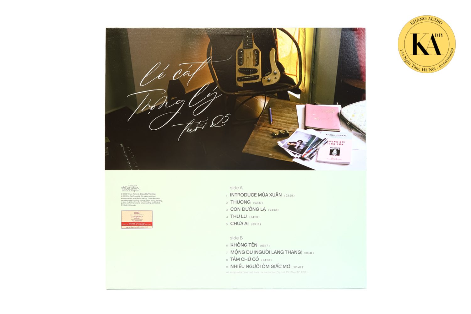 LP Tuổi 25 - Lê Cát Trọng Lý
