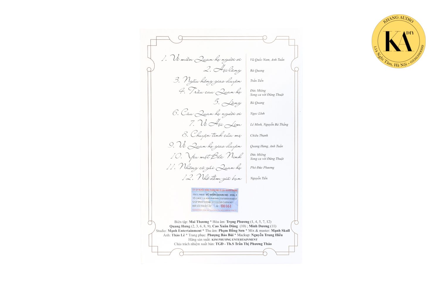 Về Miền Quan Họ - Mai Thương Vol.1