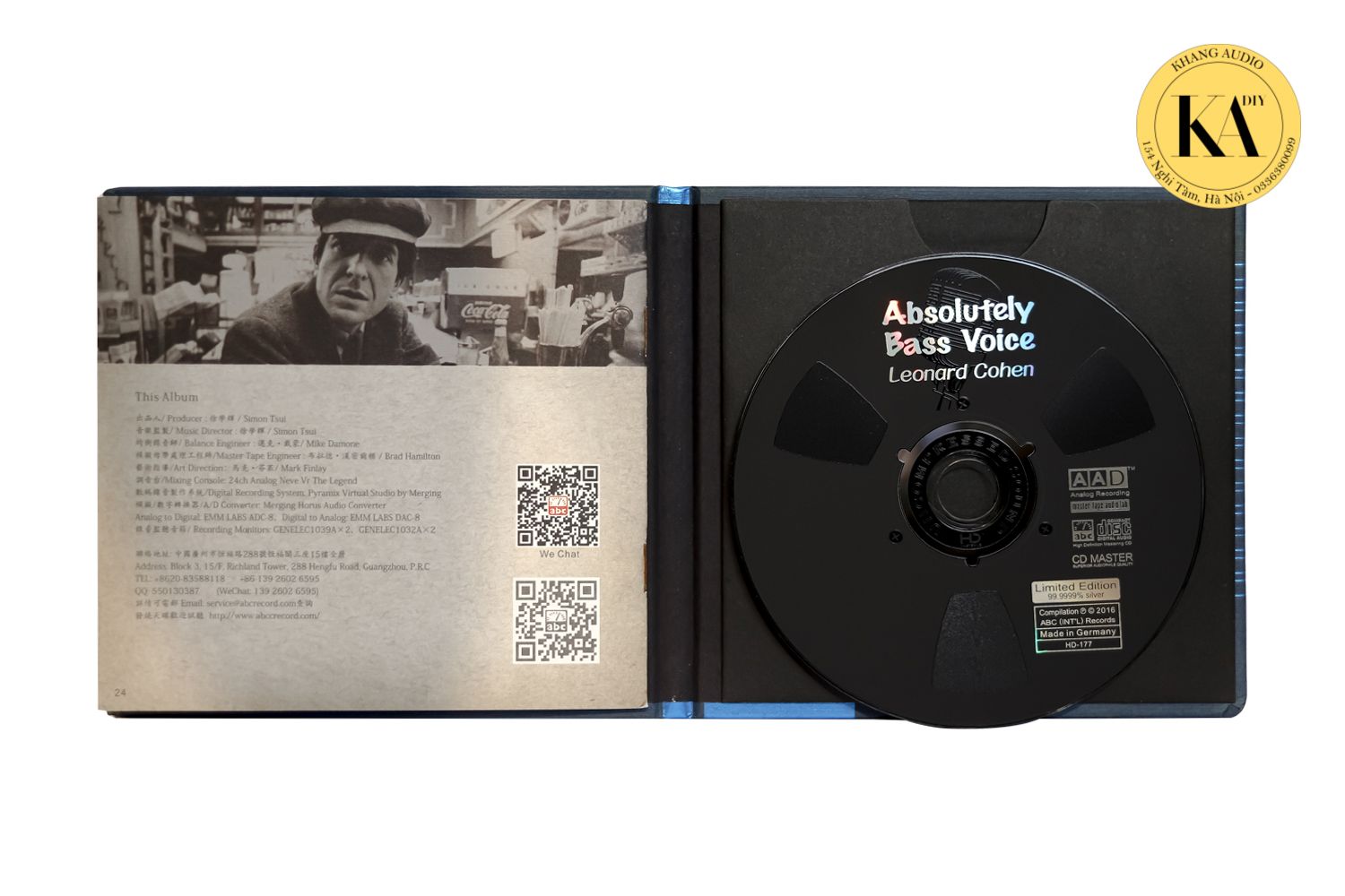 Absolutely Bass Voice - Leonard Cohen