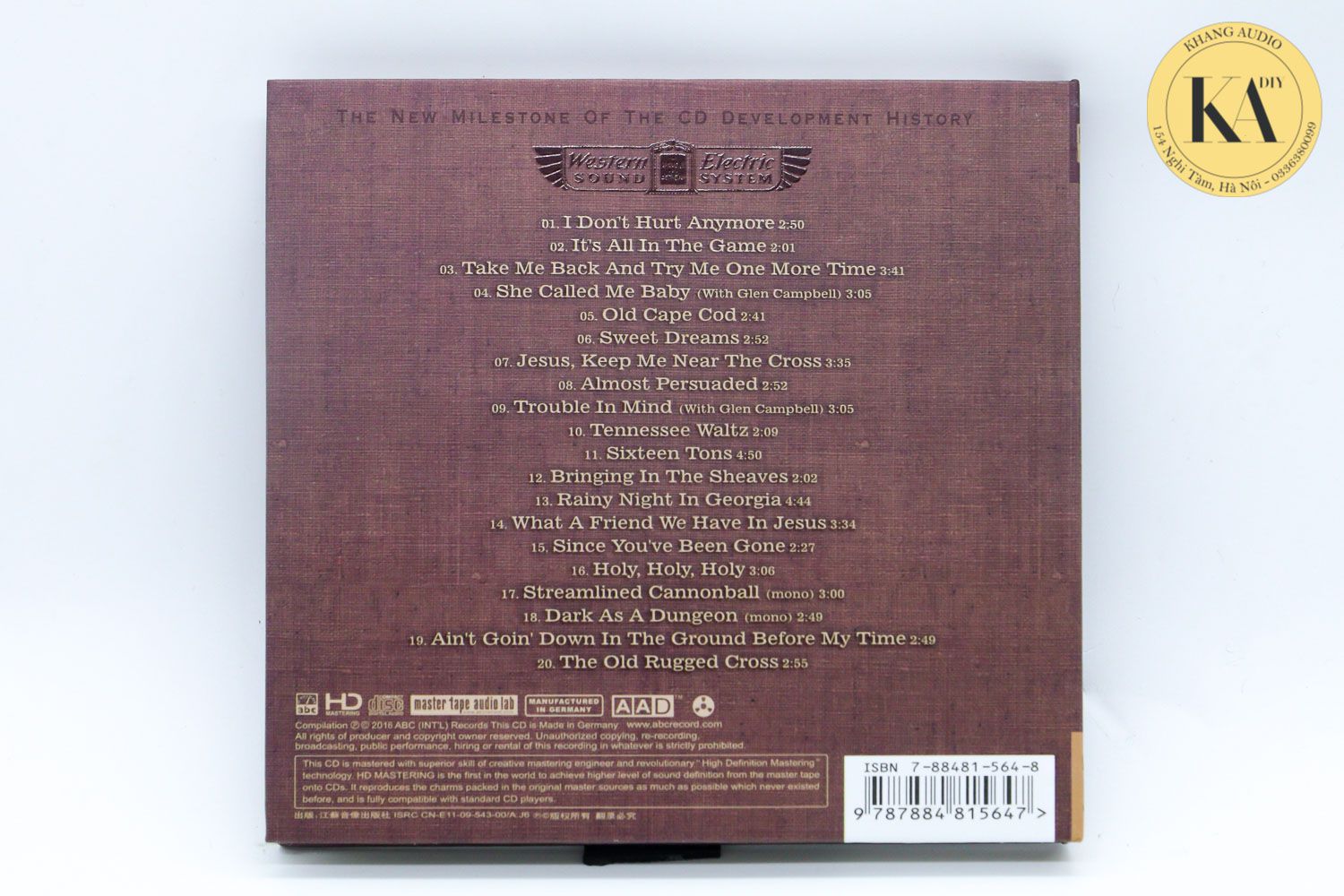 Western Electric - Tennessee Ernie Ford Khang Audio 0336380099