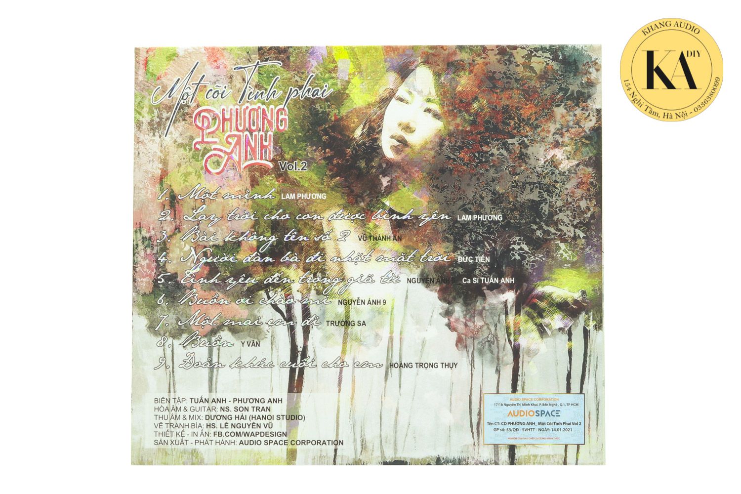 Một Cõi Tình Phai - Phương Anh Vol.2 Khang Audio 0336380099