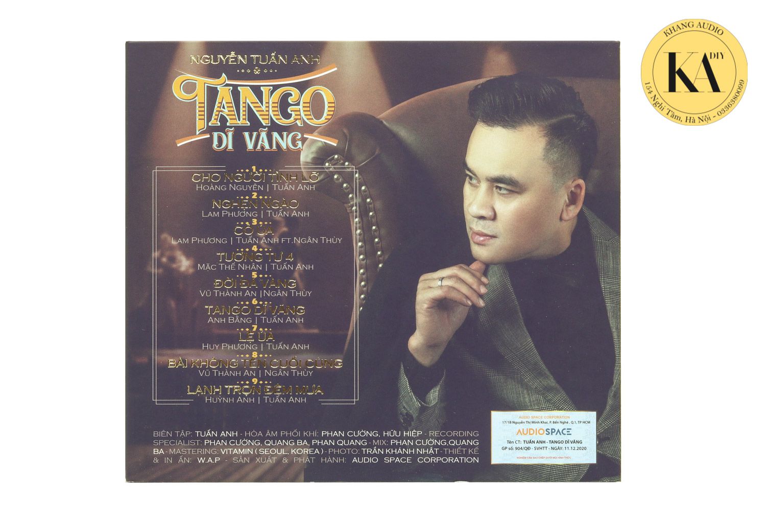 Tango Dĩ Vãng - Nguyễn Tuấn Anh Khang Audio 0336380099
