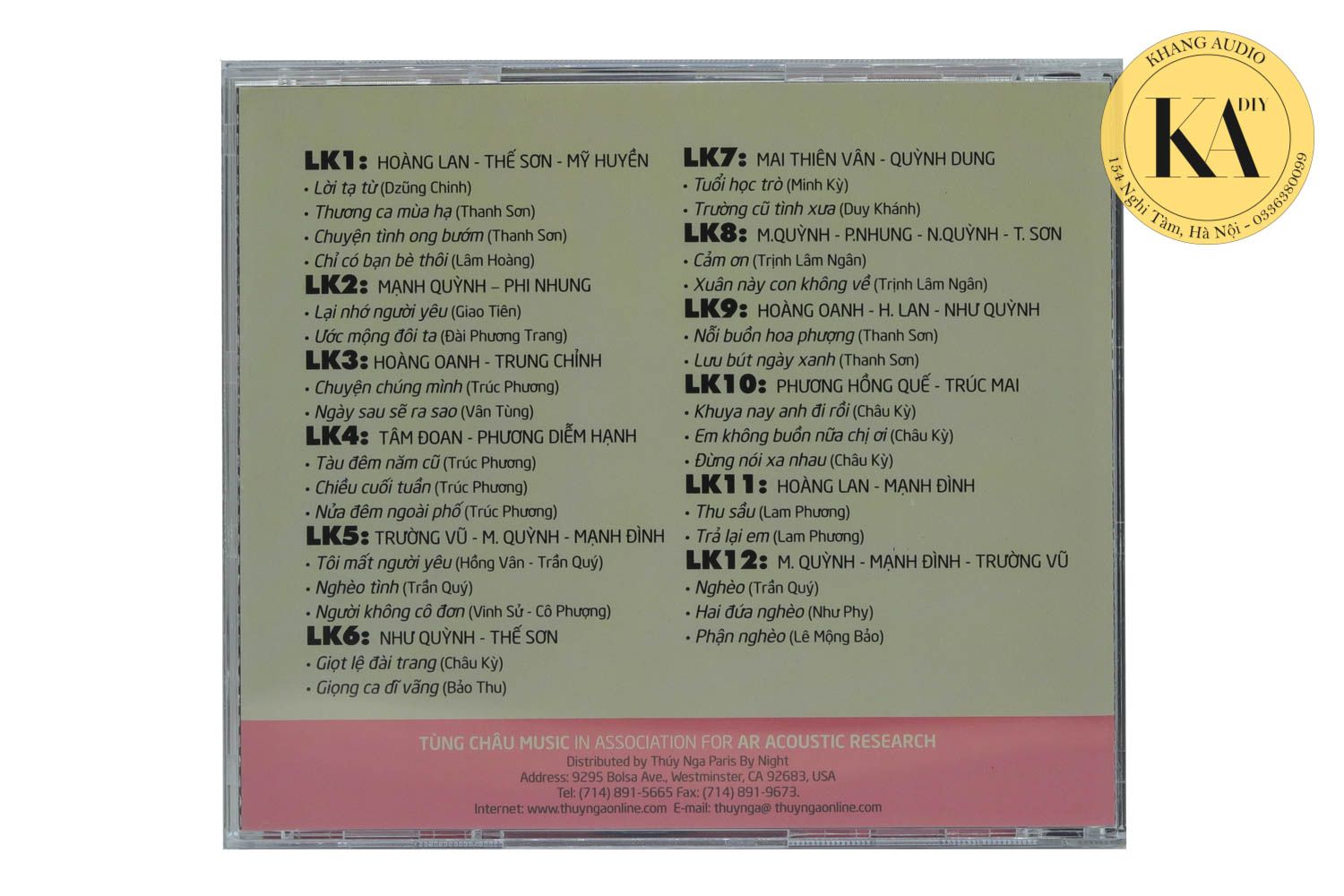 Liên Khúc Chuyện Chúng Mình Khang Audio 0336380099
