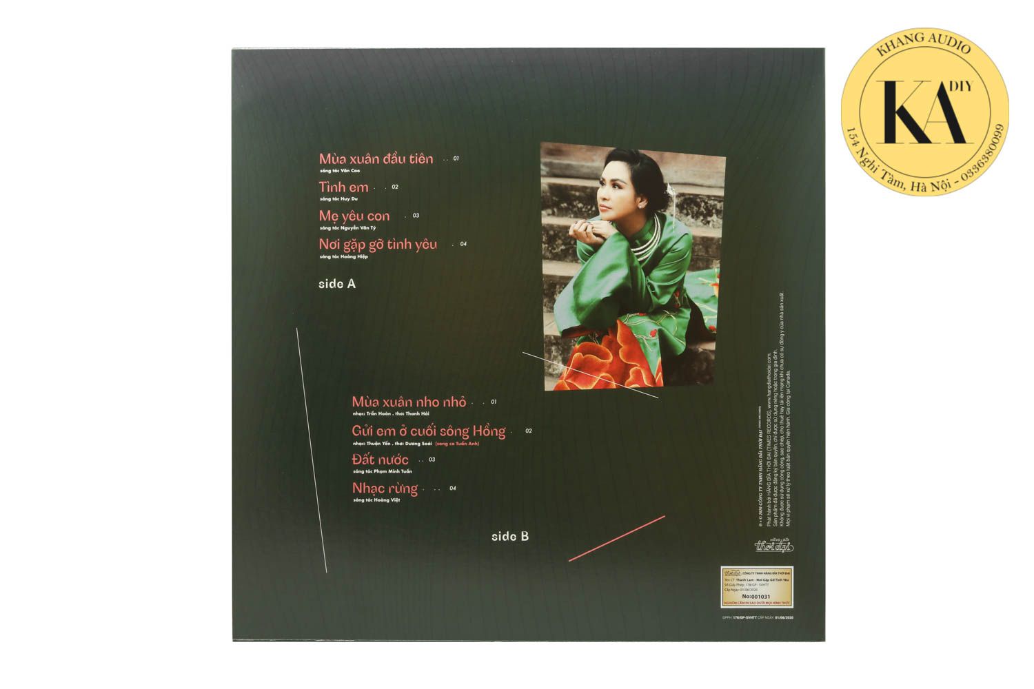 LP Nơi Gặp Gỡ Tình Yêu - Thanh Lam Khang Audio 0336380099
