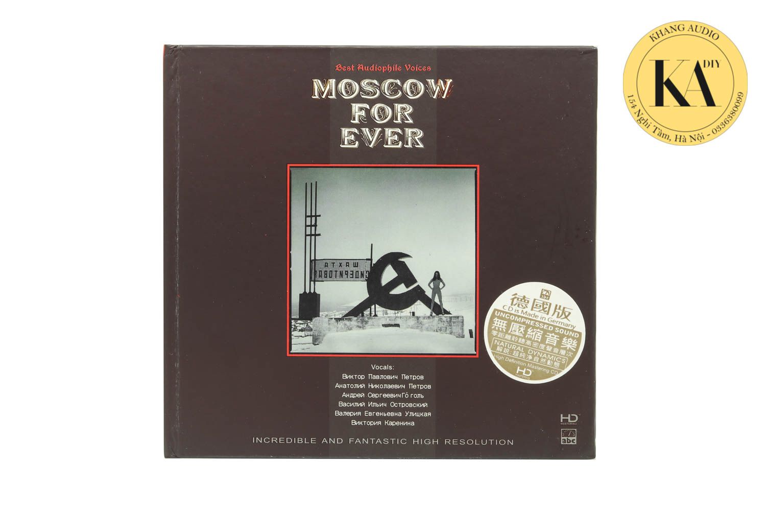 Moscow For Ever - Best Audiophile Voices Khang Audio 0336380099