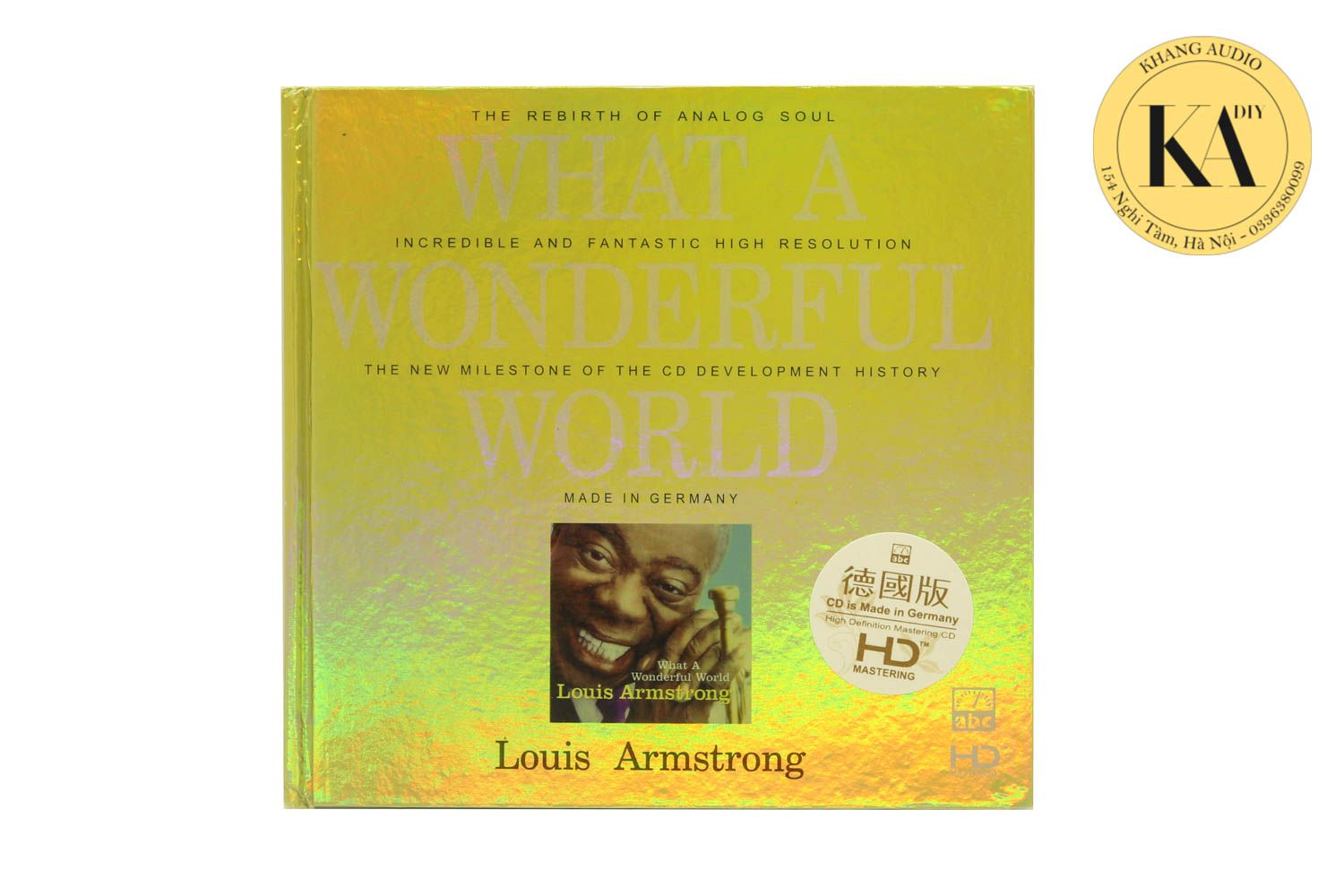 What A Wondenful World - Louis Armstrong Khang Audio 0336380099