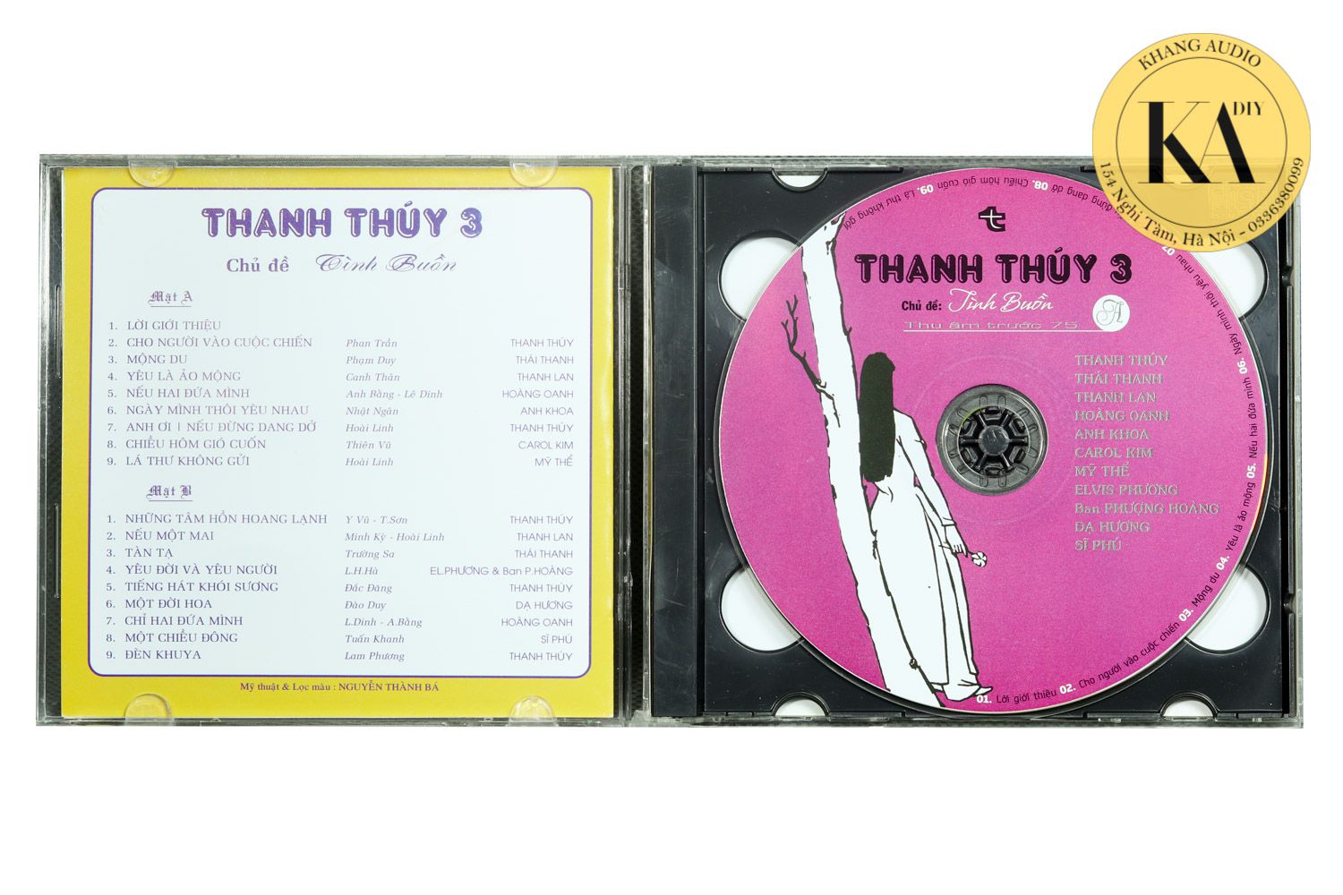 Tình buồn - Thanh Thúy 3 Khang Audio 0336380099