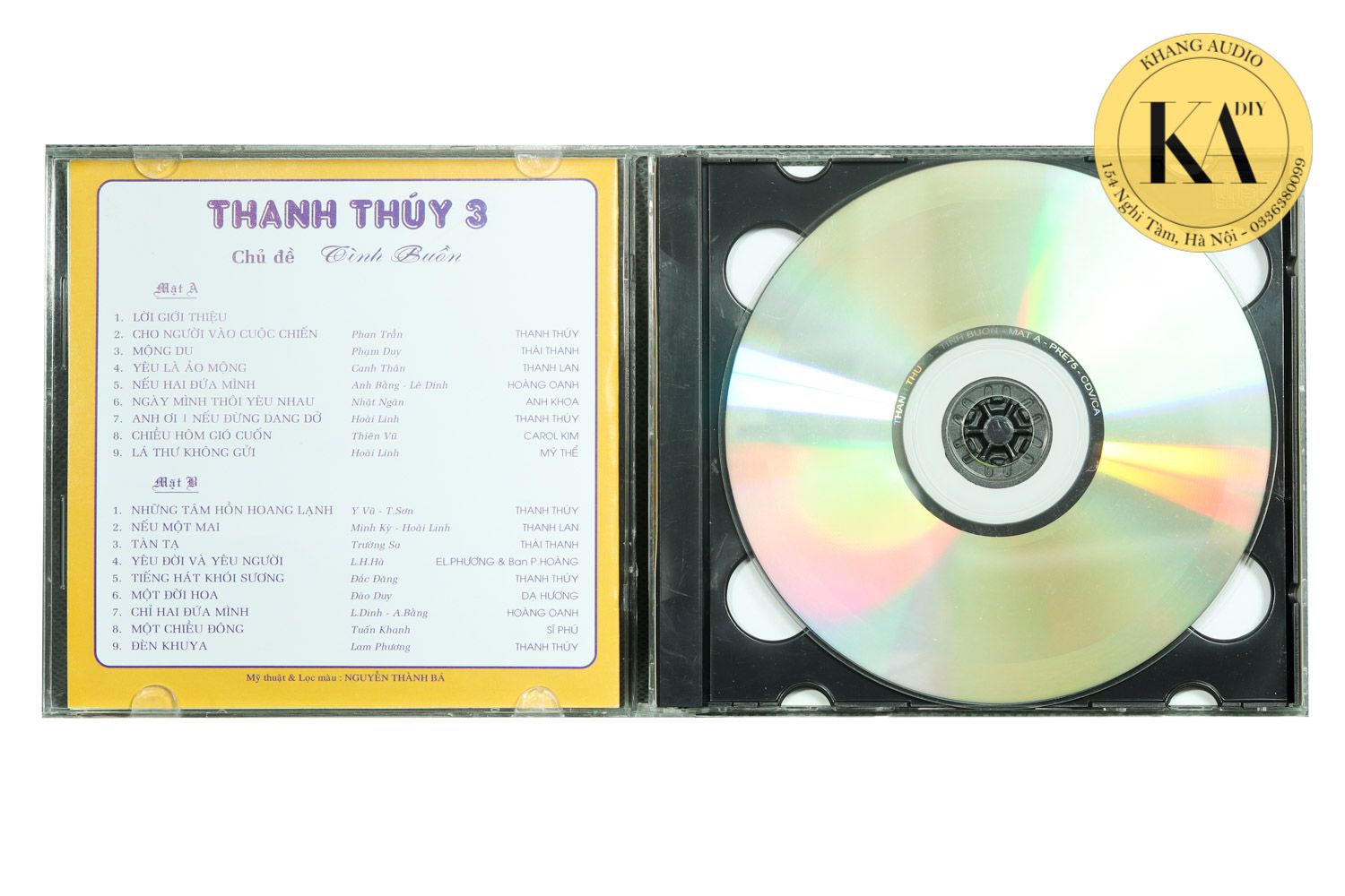 Tình buồn - Thanh Thúy 3 Khang Audio 0336380099