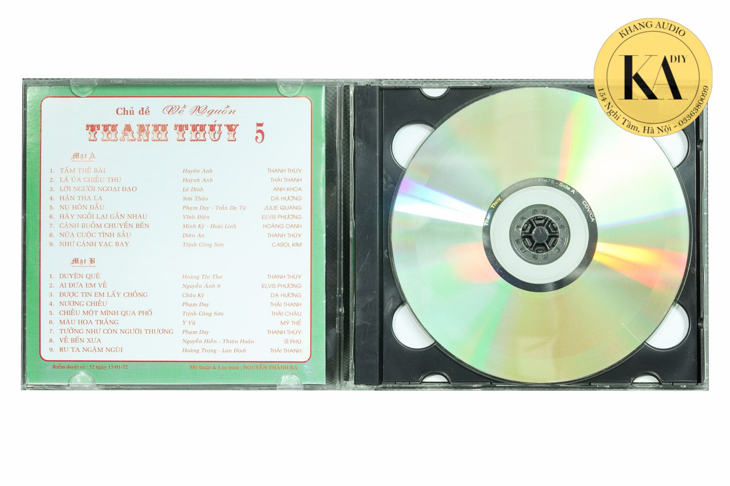 Về Nguồn - Thanh Thúy 5 Khang Audio 0336380099