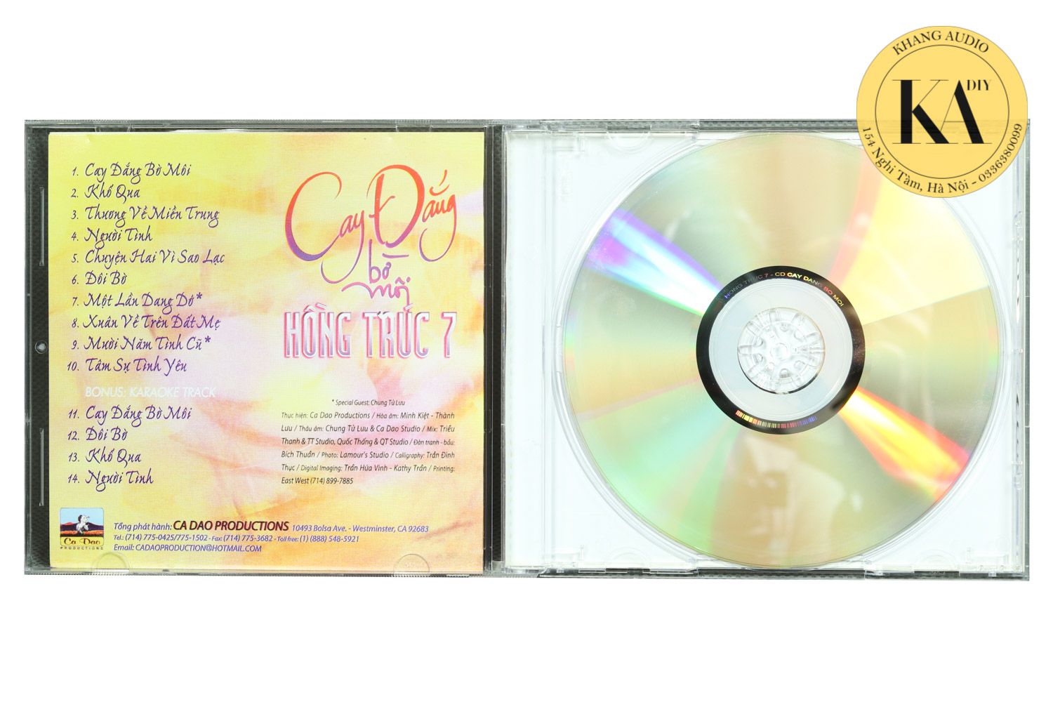 Cay Đắng Bờ Môi - Hồng Trúc 7 Khang Audio 0336380099