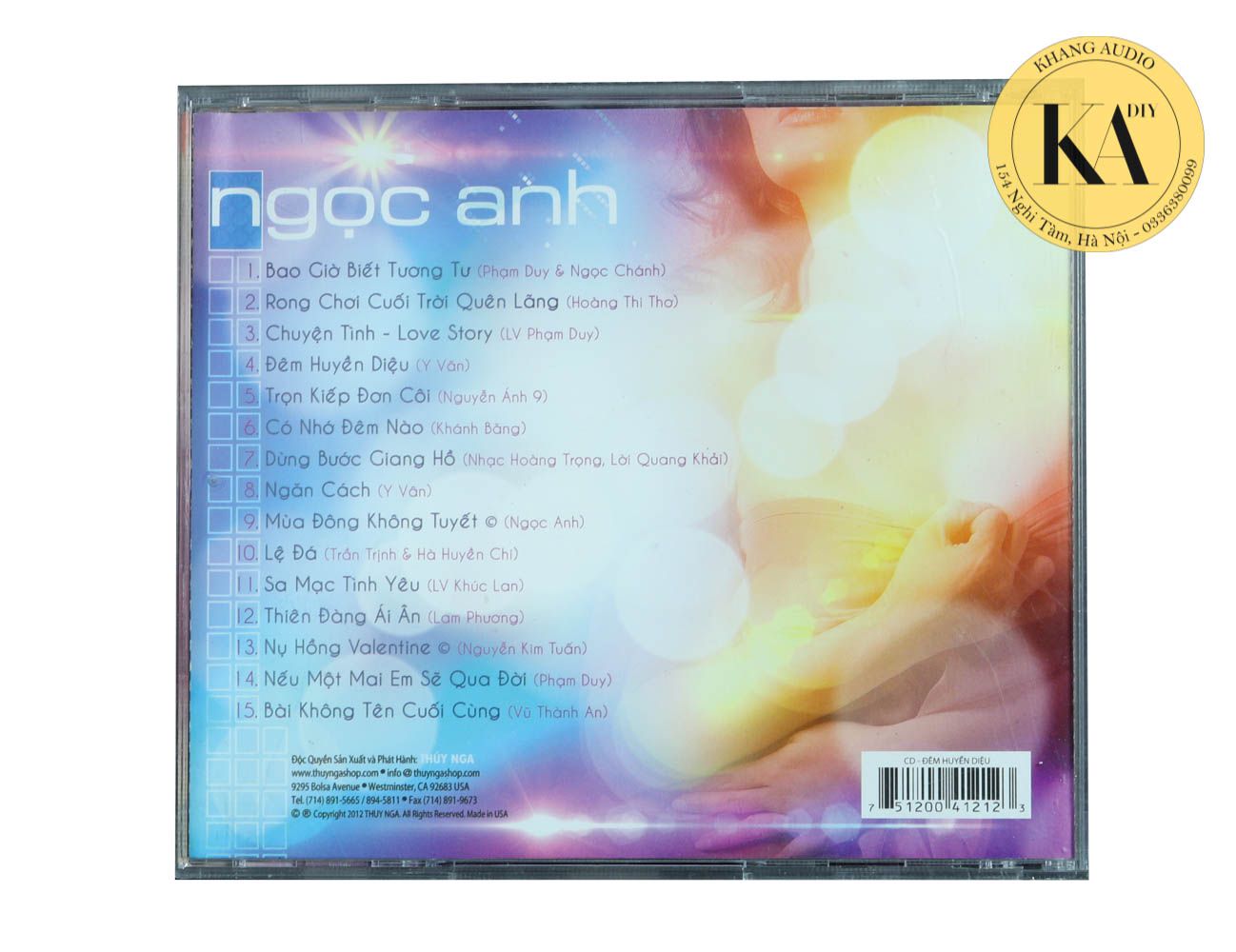 Đêm Huyền Diệu - Ngọc Anh Khang Audio 0336380099