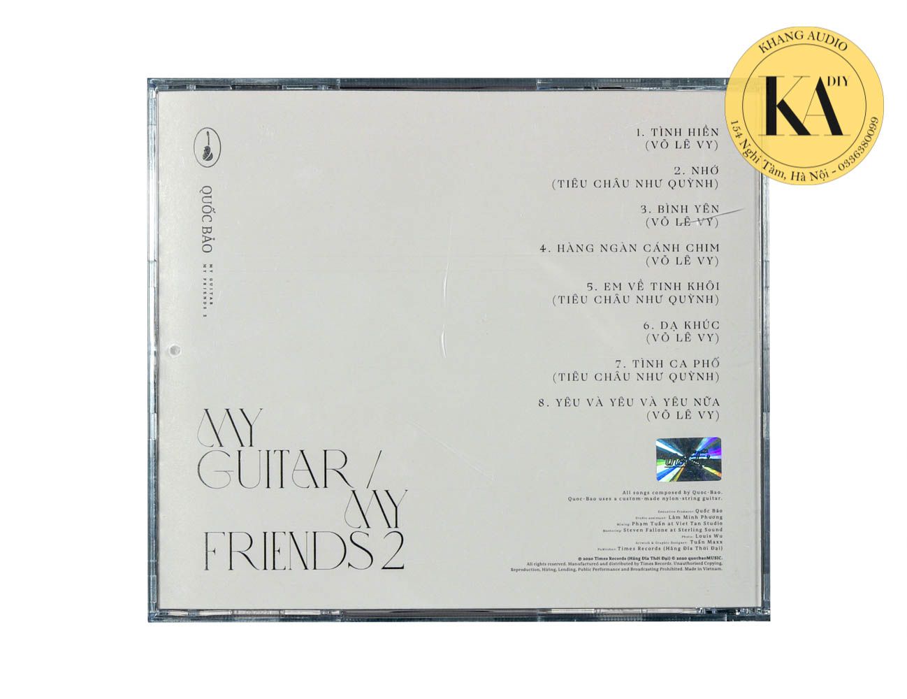 My Guitar/ My Friends 2- Quốc Bảo Khang Audio 0336380099