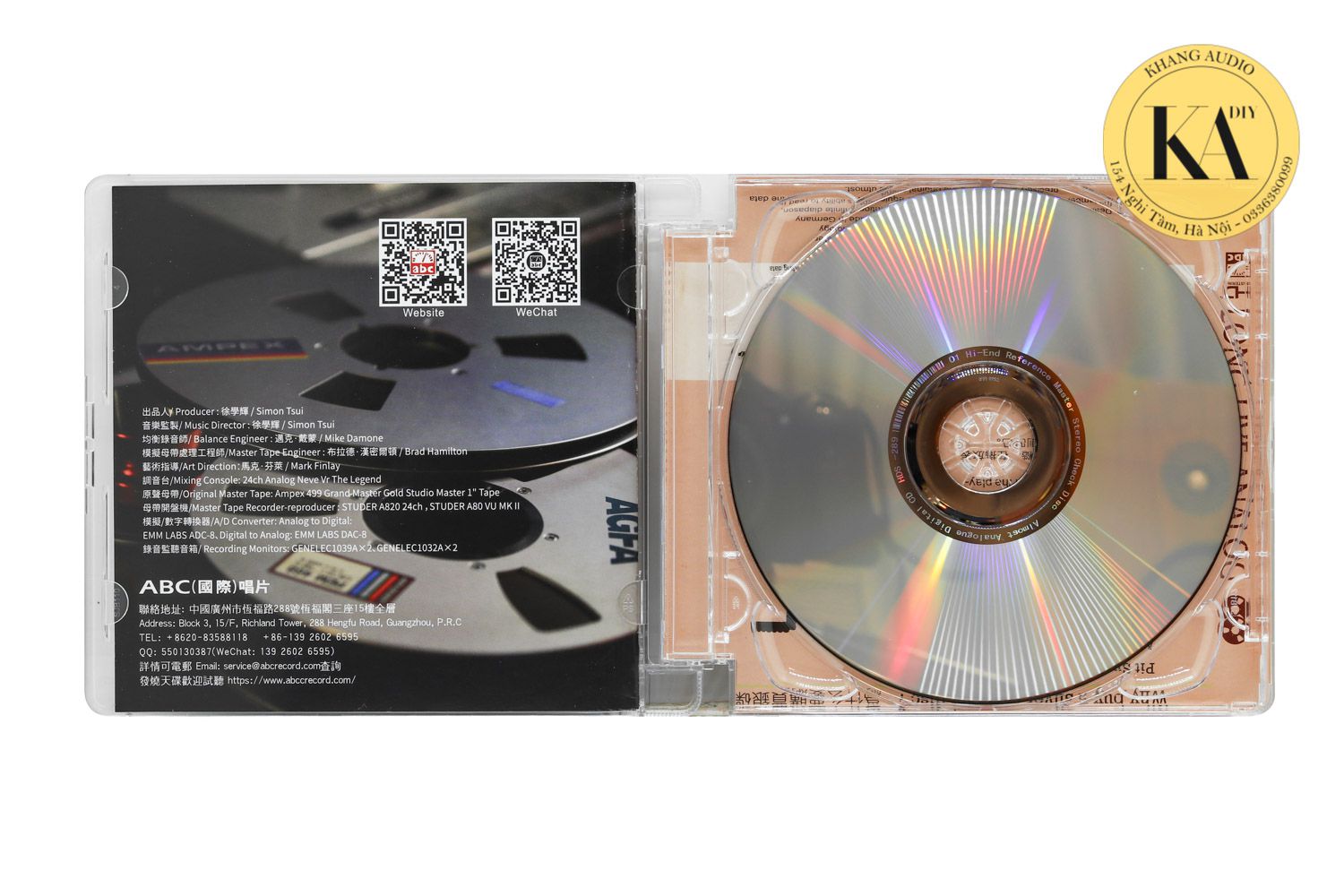Analog Stereo Sound  Khang Audio 0336380099