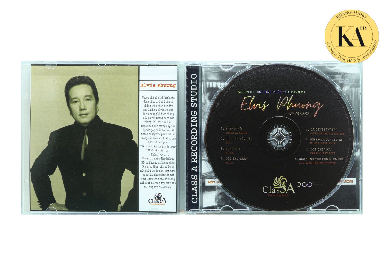 Elvis Phương - Các Tình Khúc Nhạc Pháp Bất Hủ Khang Audio 0336380099
