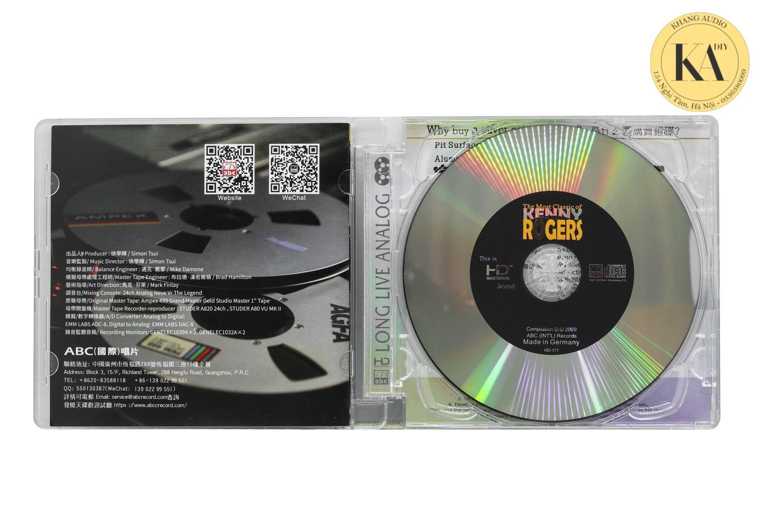 The Most Classic Of Kenny Rogers Khang Audio 0336380099