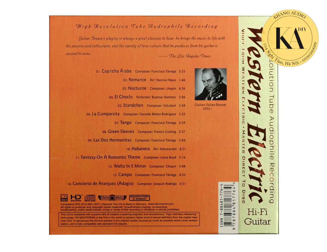 Western Electric Sound - 1965 - Hi Fi Guitar Khang Audio 0336380099