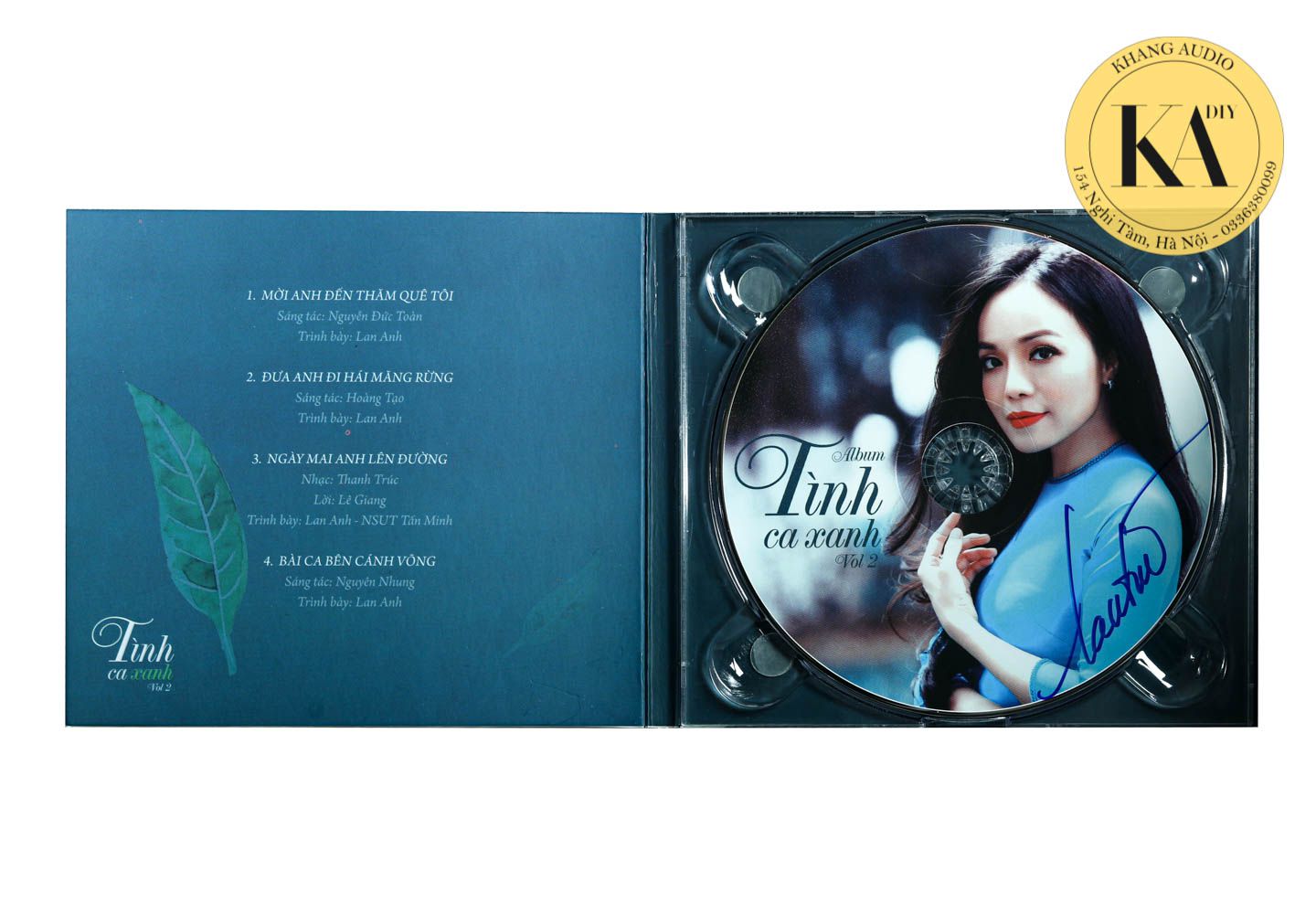 Tình Ca Xanh Vol 2 - Lan Anh Khang Audio 0336380099