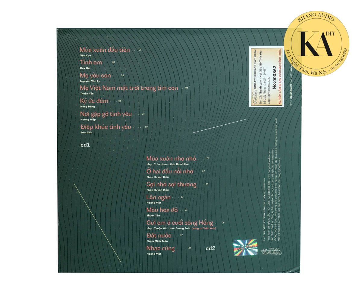 Nơi Gặp Gỡ Tình Yêu - Thanh Lam Khang Audio 0336380099