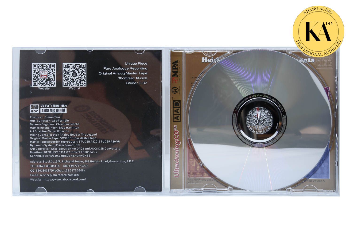 CD Female Audiophile Voices Vol.3