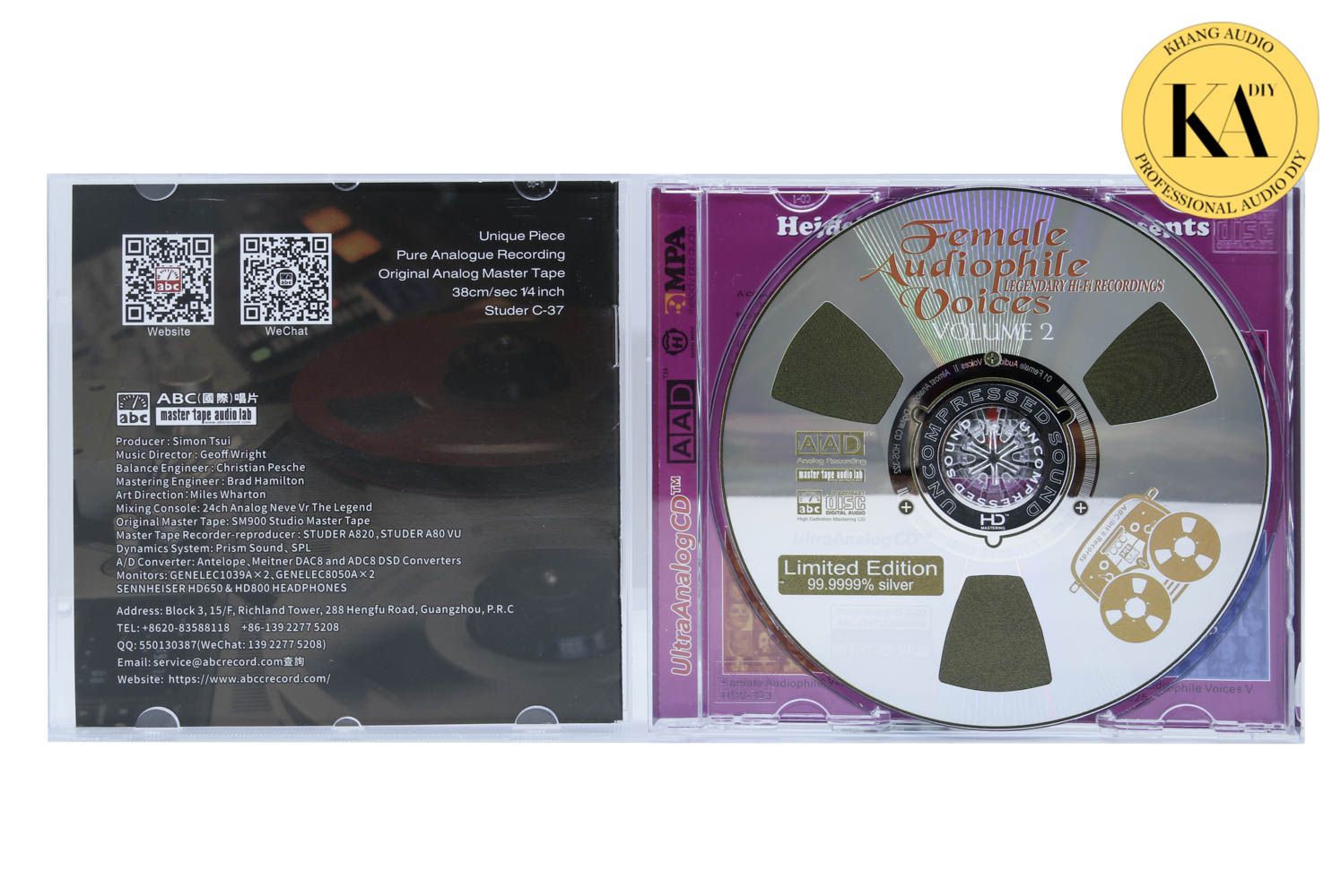 CD Female Audiophile Voices Vol.2