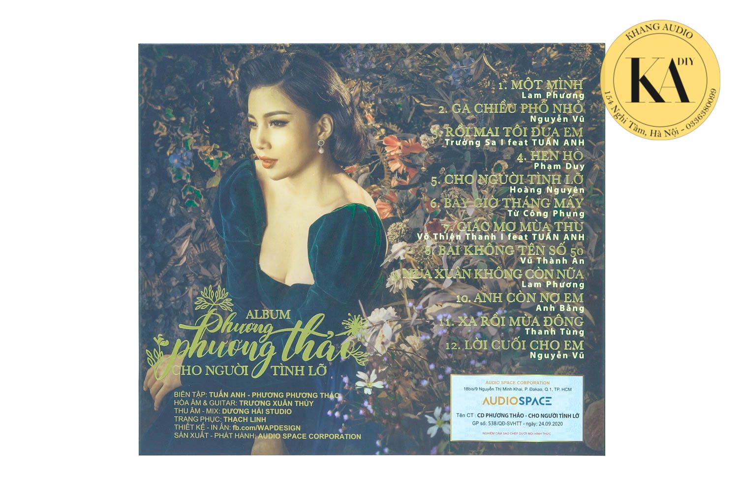 Cho Nguời Tình Lỡ - Phương Thảo Khang Audio 0336380099