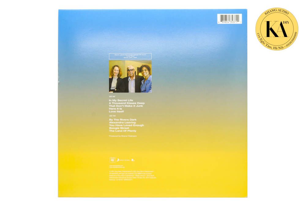 LP Ten New Songs - Leonard Cohen Khang Audio 0336380099