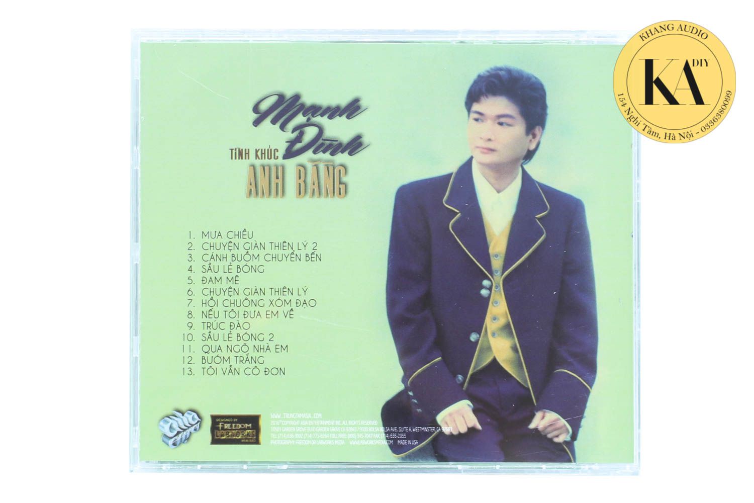 TÌnh khúc Anh Bằng - Mạnh Đình Khang Audio 0336380099