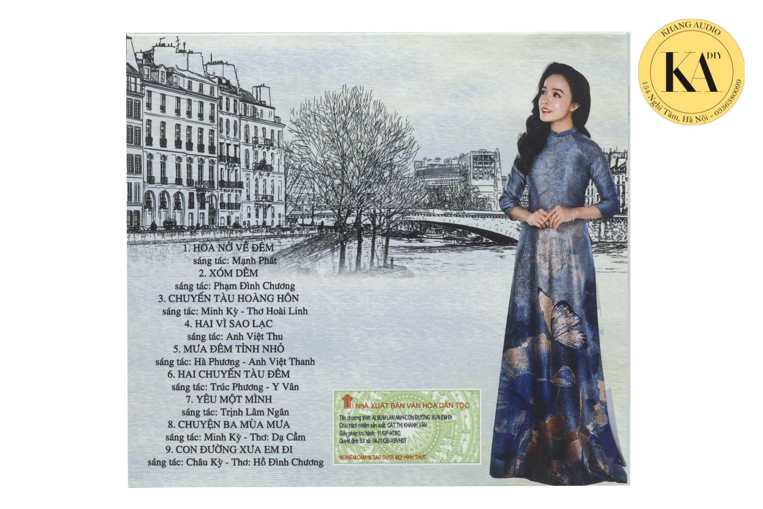 Con Đường Xưa Em Đi (Chuyện Tình Bolero) - Lan Anh Khang Audio 0336380099