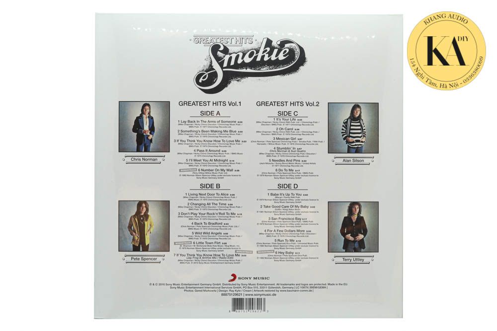 LP Smokie - Greatsest Hits Khang Audio 0336380099