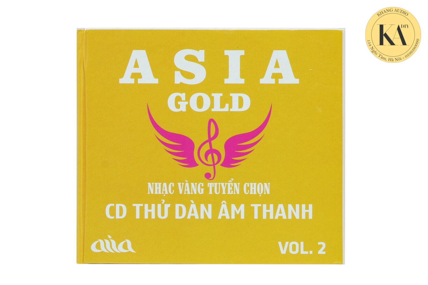 Nhạc Vàng Tuyển Chọn - ASIA GOLD Vol.2 Khang Audio 0336380099