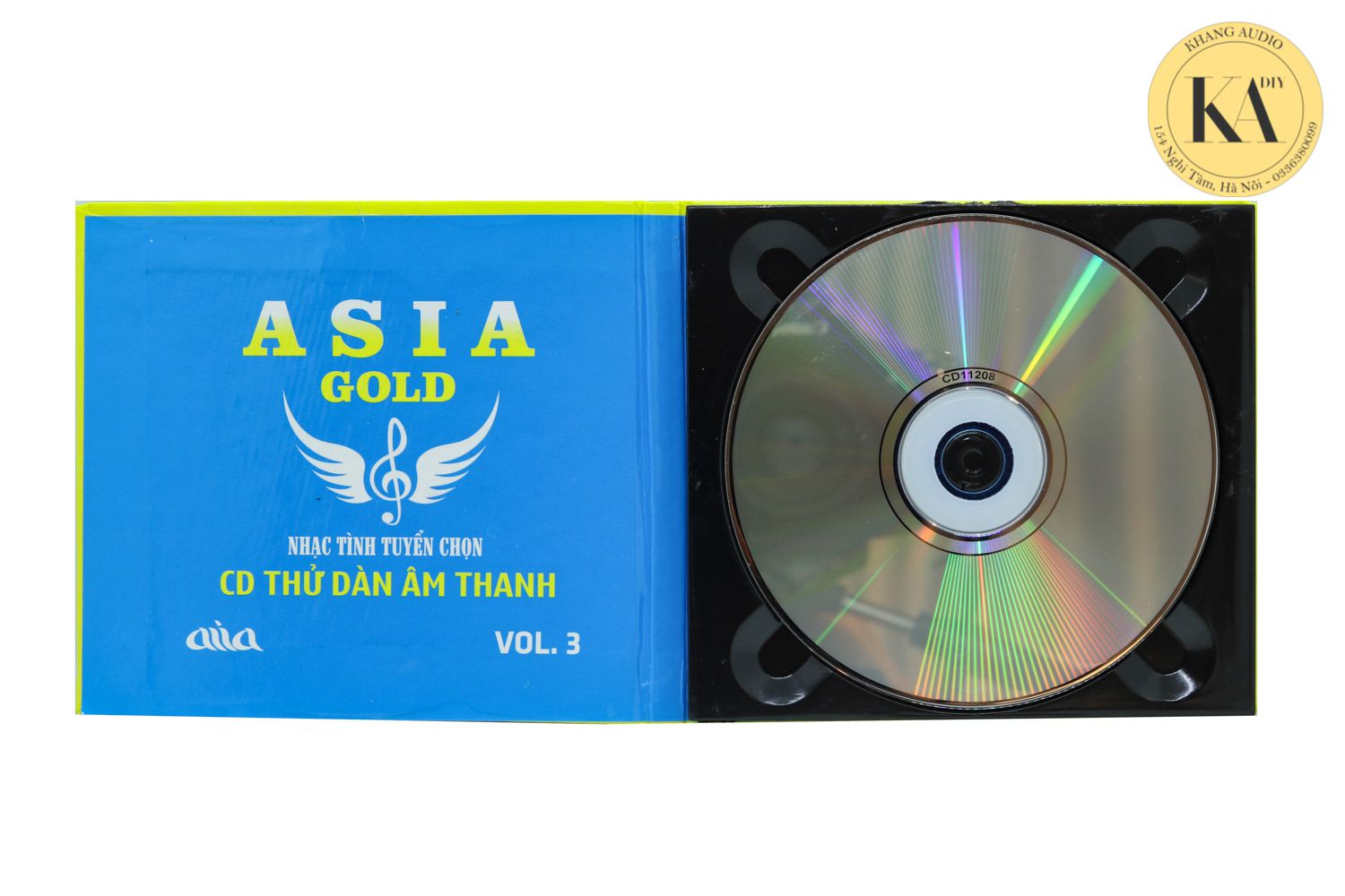 Nhạc Vàng Tuyển Chọn - ASIA GOLD Vol.3 Khang Audio 0336380099