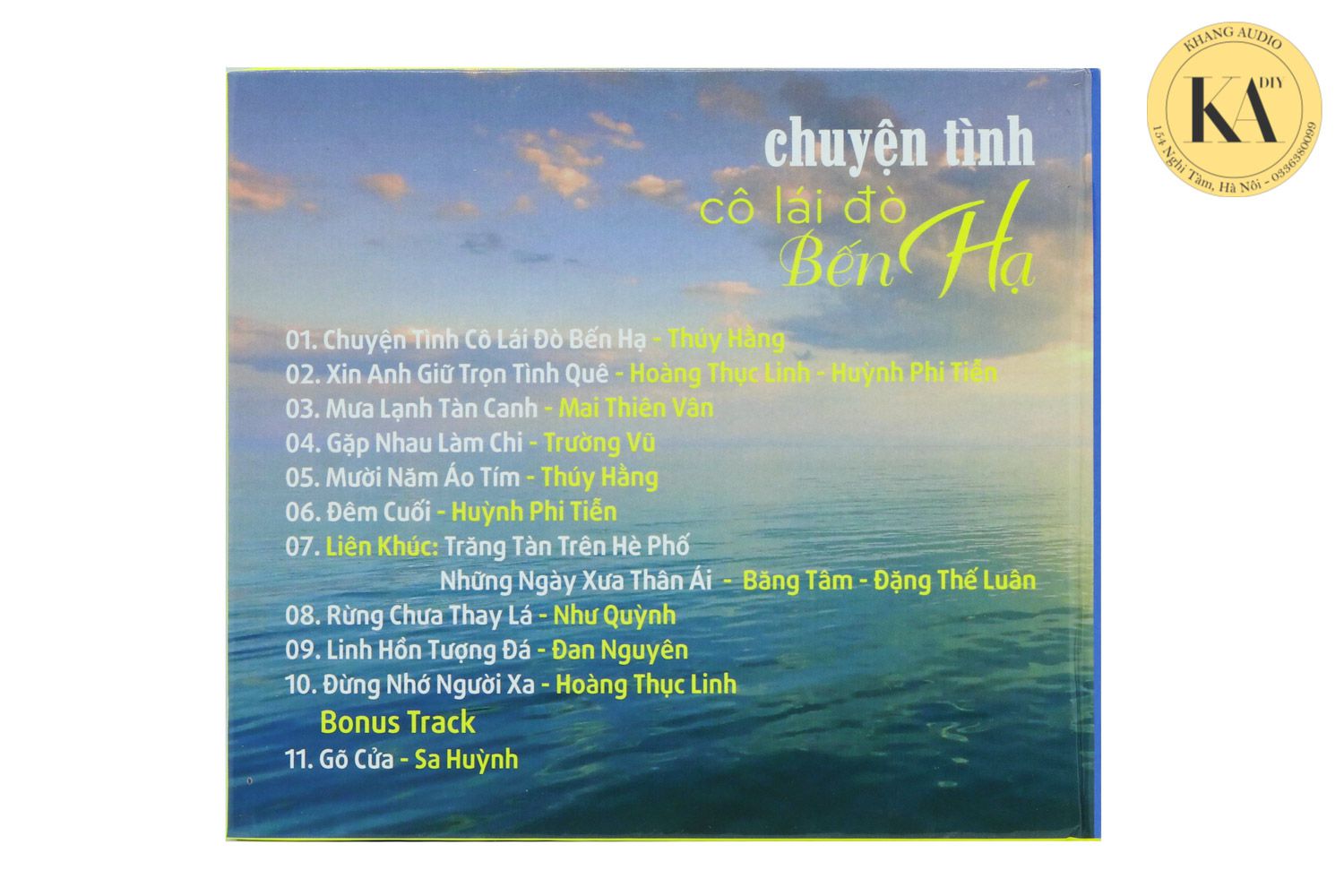 Chuyện Tình Cô Lái Đò Bến Hạ - CD Thử Dàn Âm Thanh Khang Audio 0336380099