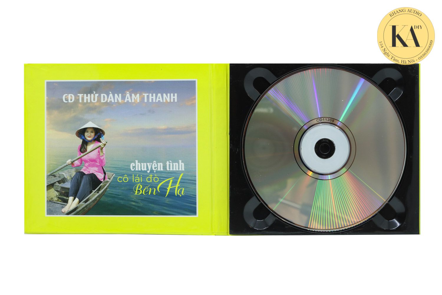 Chuyện Tình Cô Lái Đò Bến Hạ - CD Thử Dàn Âm Thanh Khang Audio 0336380099