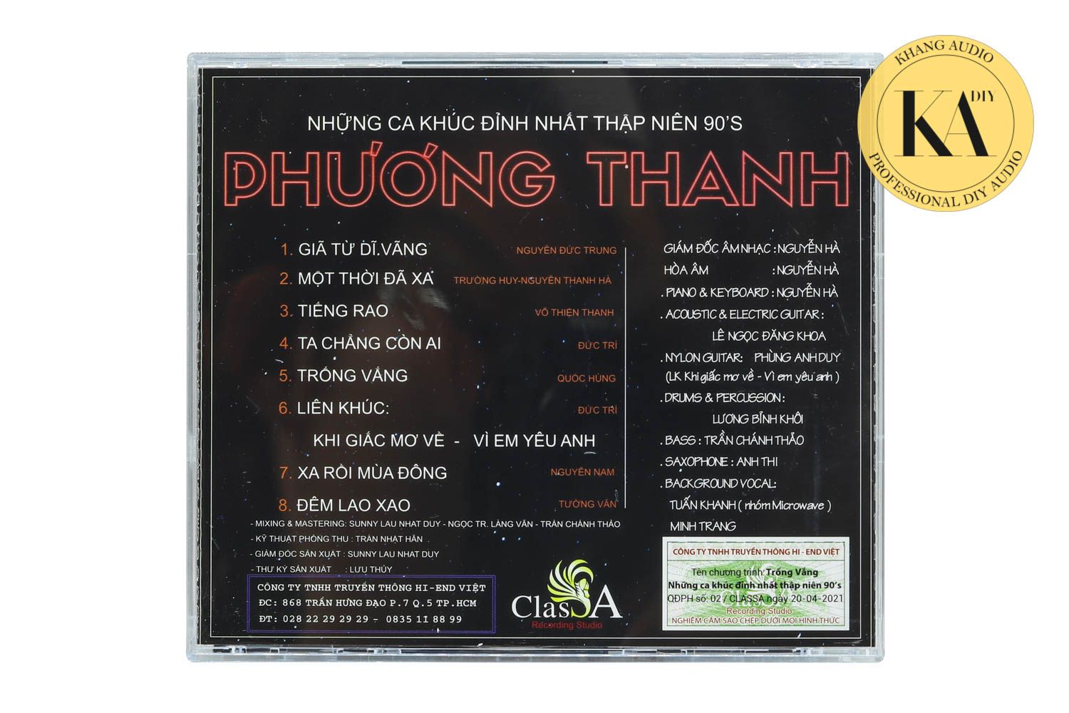 Trống Vắng - Phương Thanh Khang Audio 0336380099