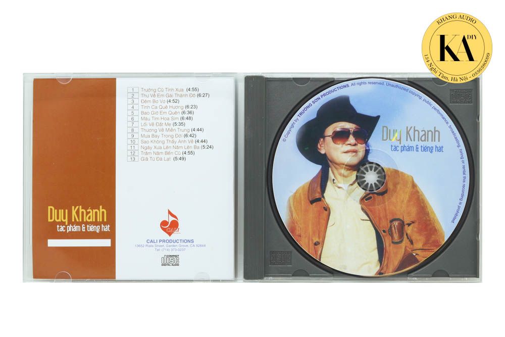 Tác Phẩm Và Tiếng Hát - Duy Khánh Khang Audio 0336380099