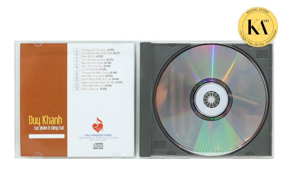 Tác Phẩm Và Tiếng Hát - Duy Khánh Khang Audio 0336380099