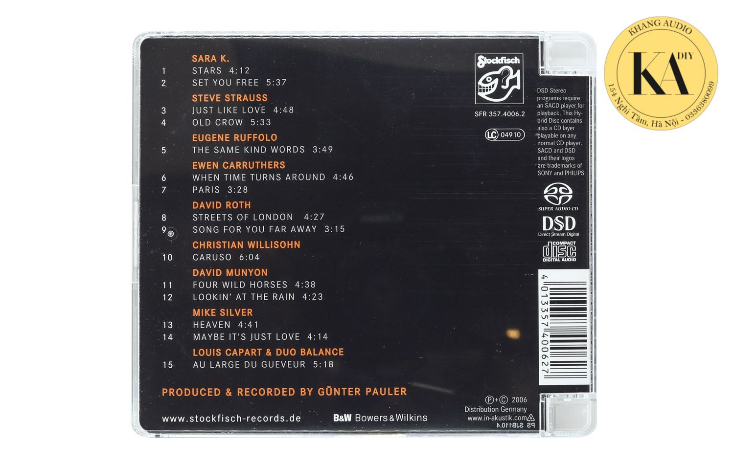 Stockfisch Records Vol.2 Khang Audio 0336380099