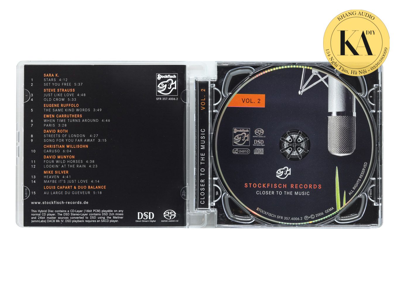 SACD Stockfisch Records Vol.2 Khang Audio 0336380099