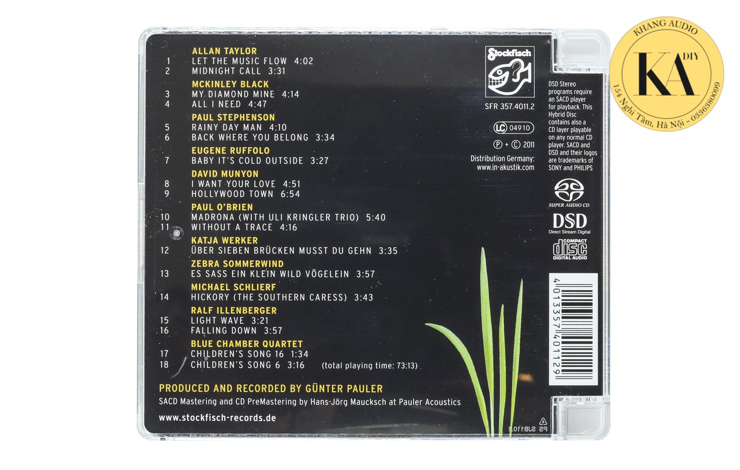 Stockfisch Records Vol.4 Khang Audio 0336380099