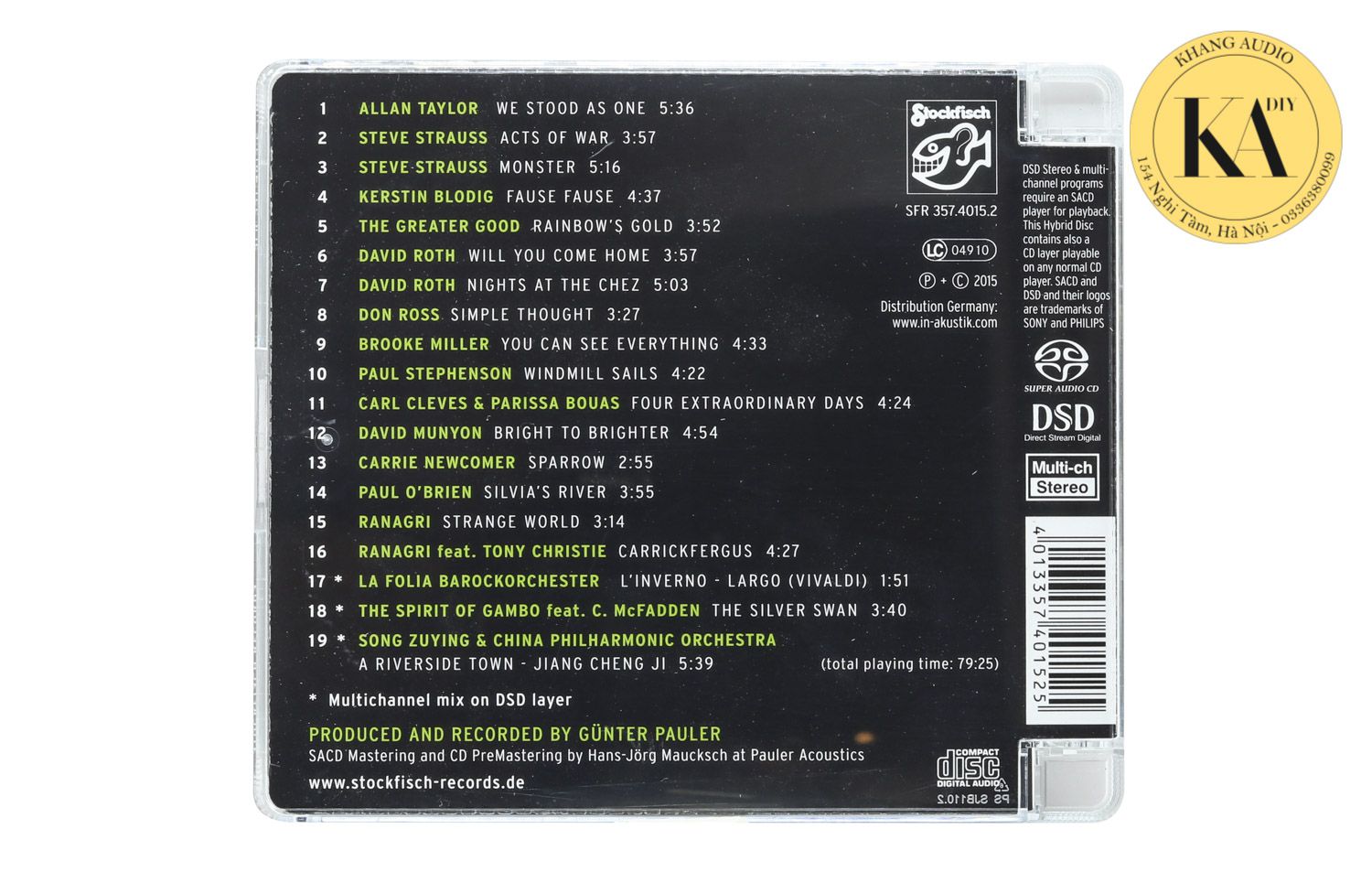 Stockfisch Records Vol.5 Khang Audio 0336380099