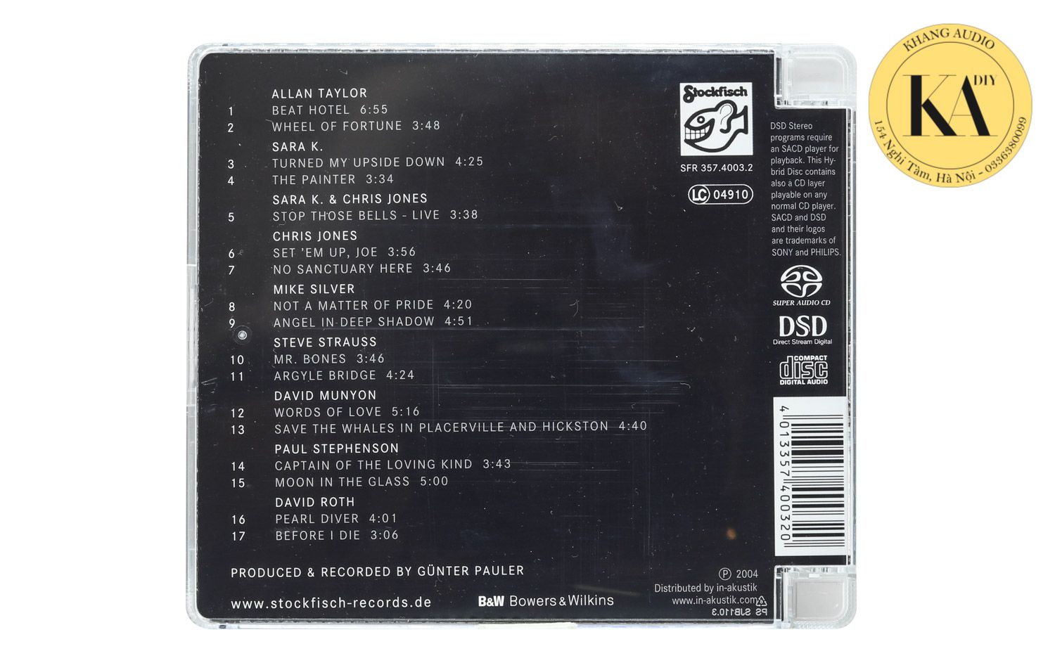 Stockfisch Records Vol.1 Khang Audio 0336380099