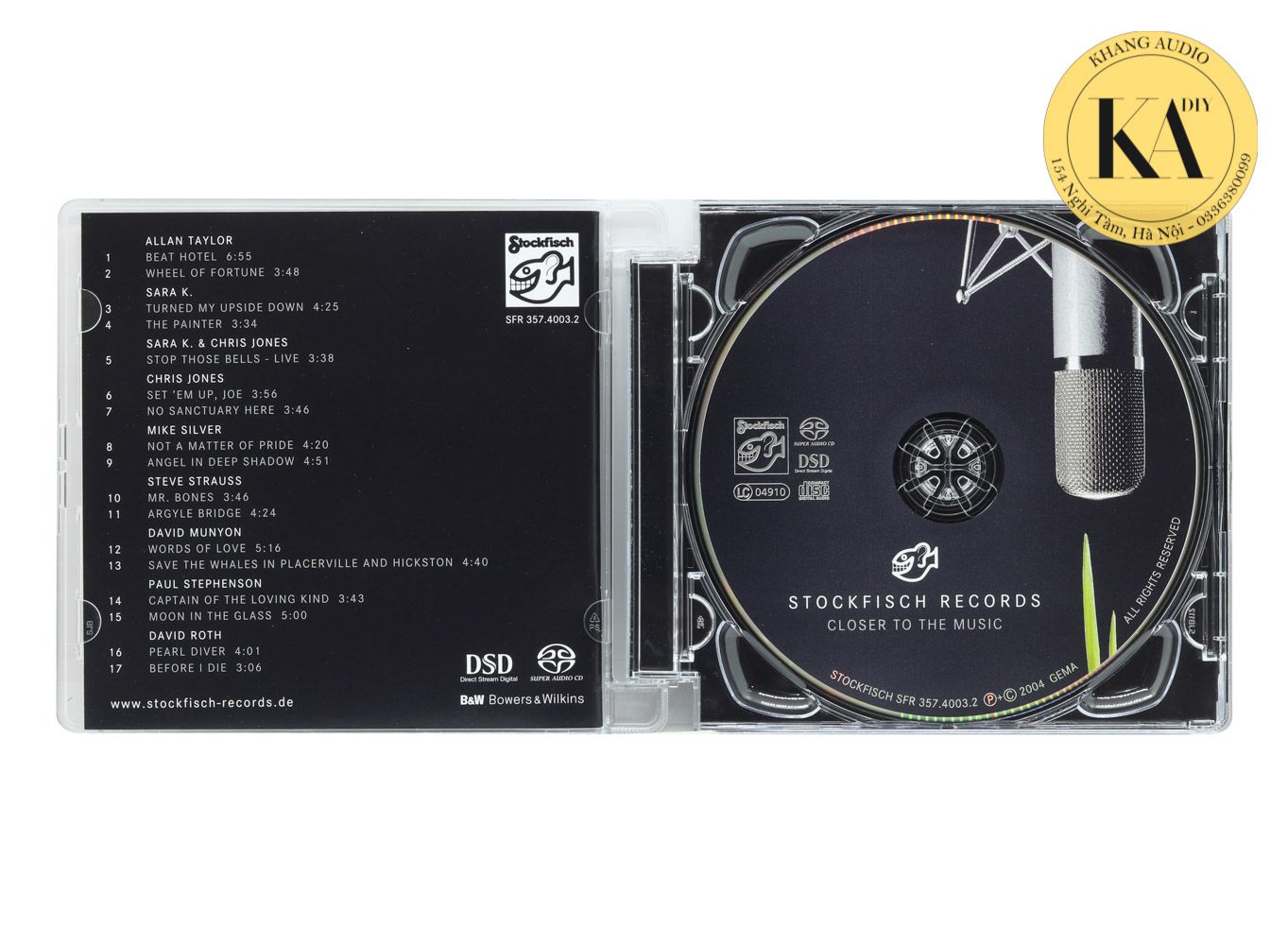 Stockfisch Records Vol.1 Khang Audio 0336380099