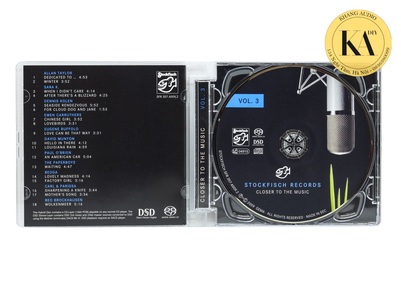 SACD Stockfisch Records Vol.3 0336380099