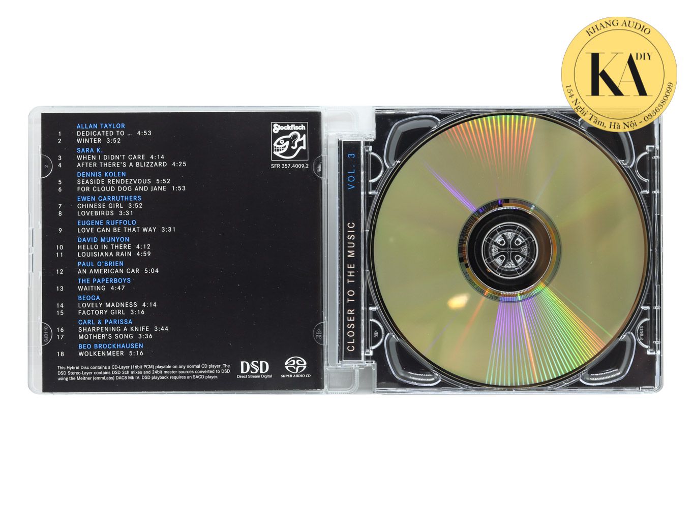 Stockfisch Records Vol.3 Khang Audio 0336380099