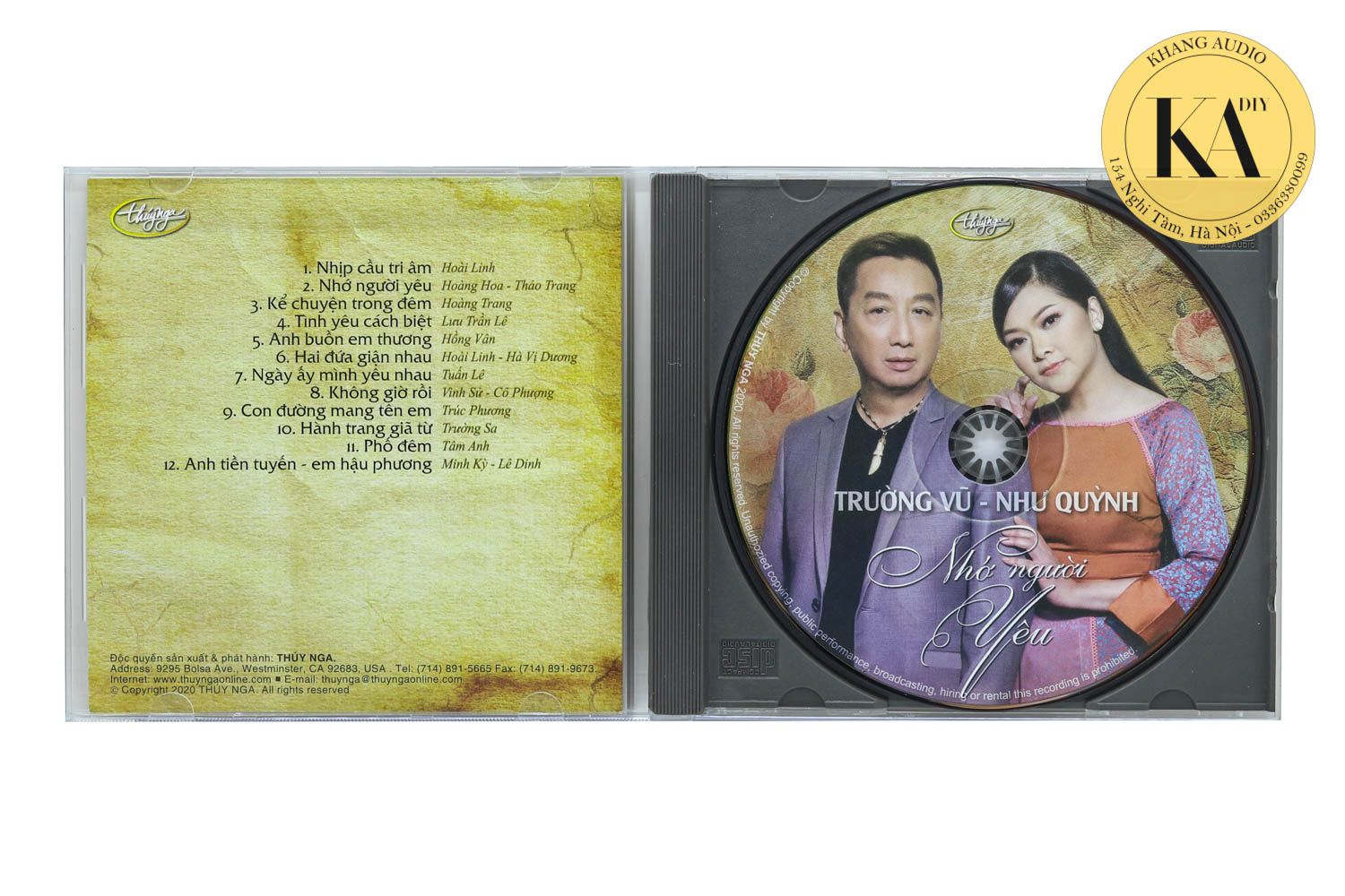 Nhớ Người Yêu - Trường Vũ, Như Quỳnh Khang Audio 0336380099