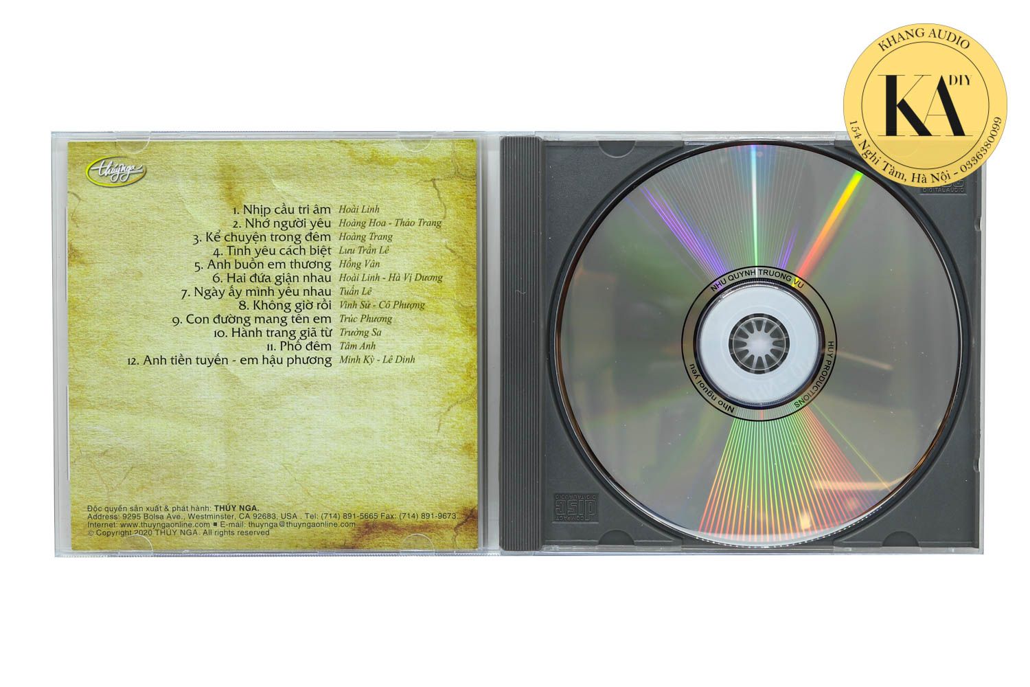 Nhớ Người Yêu - Trường Vũ, Như Quỳnh Khang Audio 0336380099