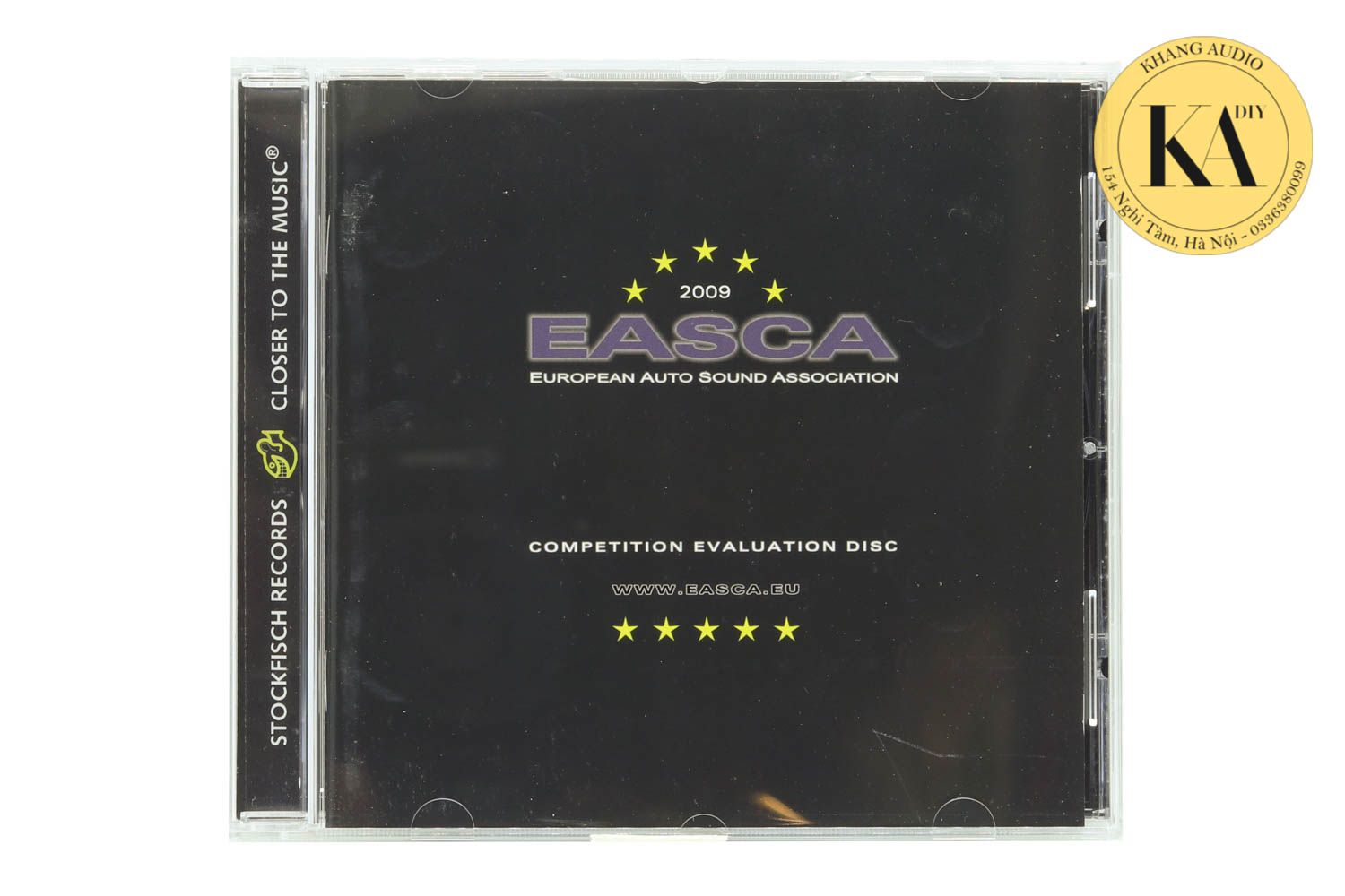 Easca Competition Evaluation Disc 2009 Khang Audio 0336380099