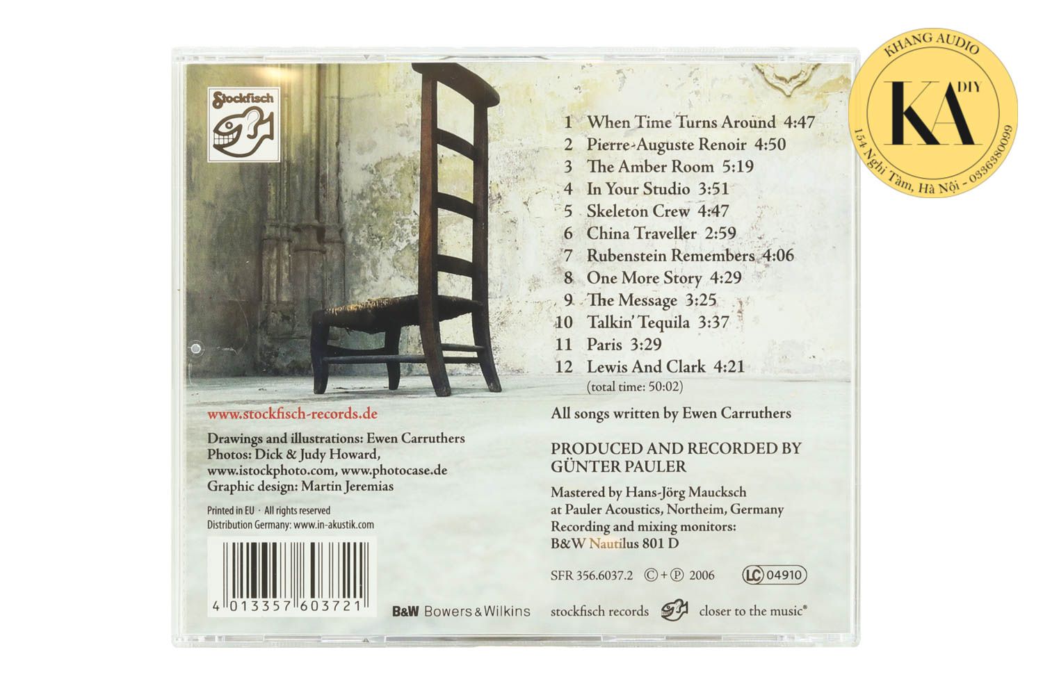 When Time Turns Around - Ewen Caruthers  Khang Audio 0336380099